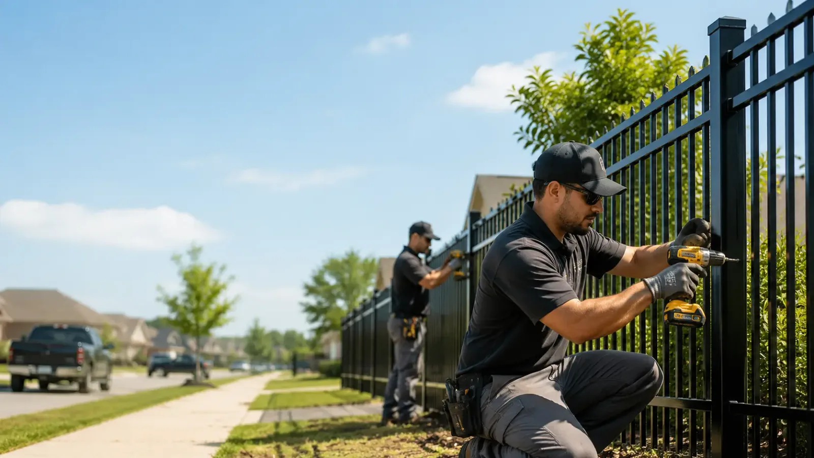 Metal Fence Installation in Obernburg, NY